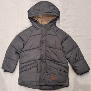 Szara kurtka zimowa. Rozmiar 92